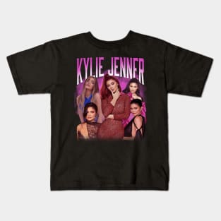 RETRO VINTAGE KYLIE JENNER BOOTLEG STYLE Kids T-Shirt